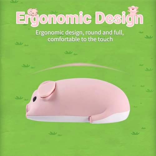Cute Cartoon Pig Mouse - Bluetooth