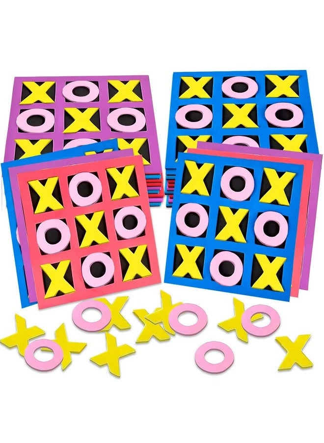 Gamie Tic Tac Toe - Foam Mini 24Pack