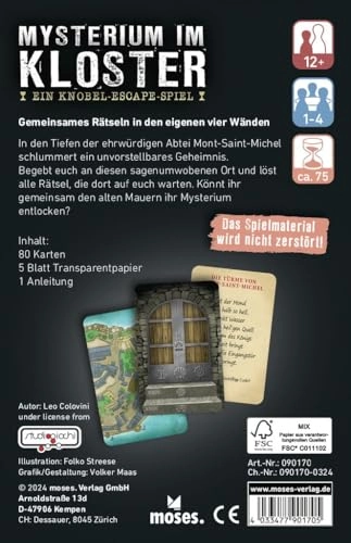 Mysterium im Kloster (German)