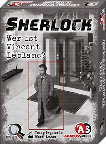 Sherlock: Who is Vincent Leblanc? - Card Game (German)