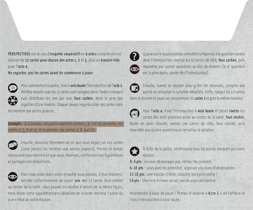 Perspectives: Boîte Bleue (French)