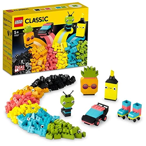 LEGO Classic Creative Neon Fun Brick Box Set (11027)