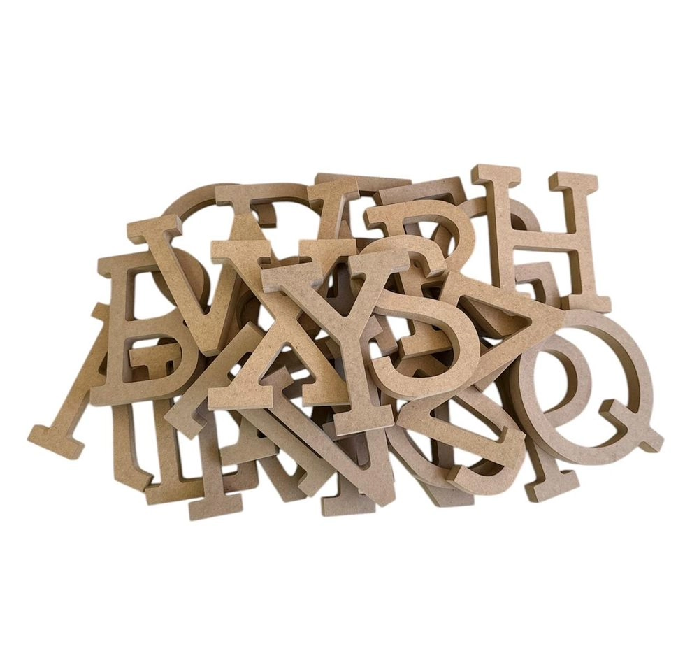 Standing Upper Case Letters - Suitable for 4 years and above 26 Pcs