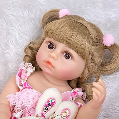 Reborn Baby Doll - 22 Inch Full Vinyl Baby Girl