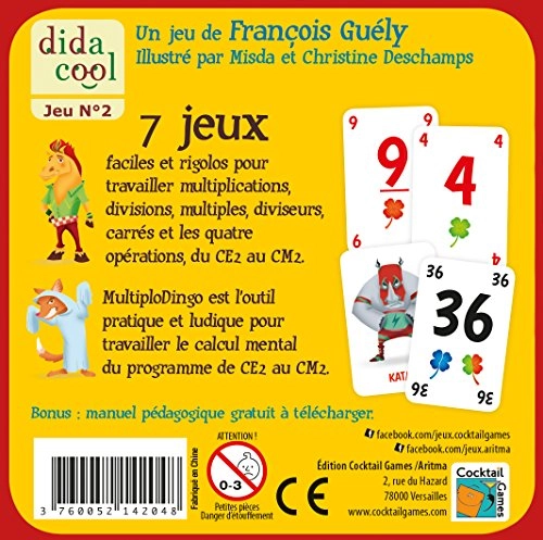 Multiplodingo - Educational Card Game
