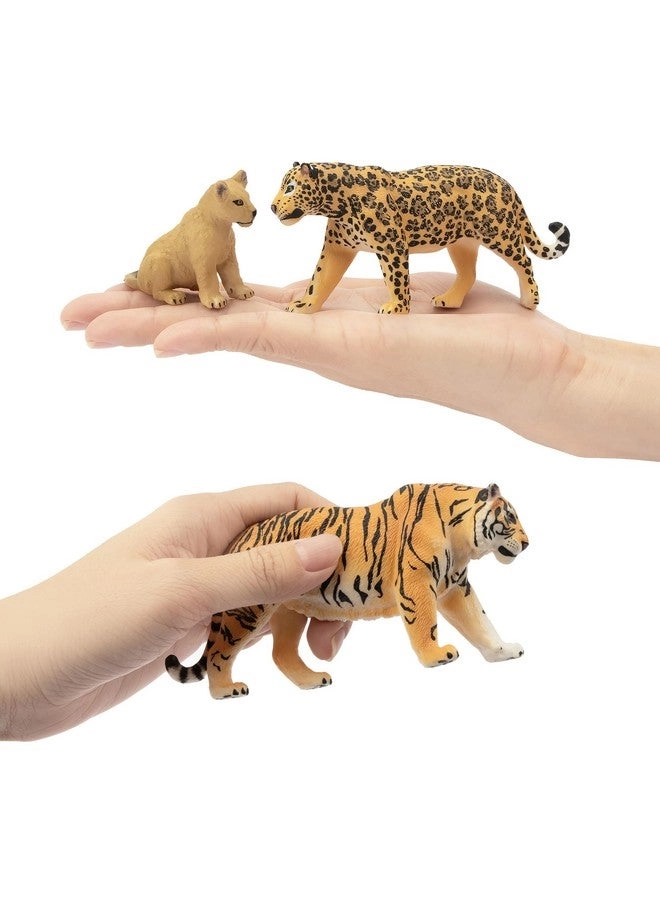 Jungle Animals Figures 8 pcs