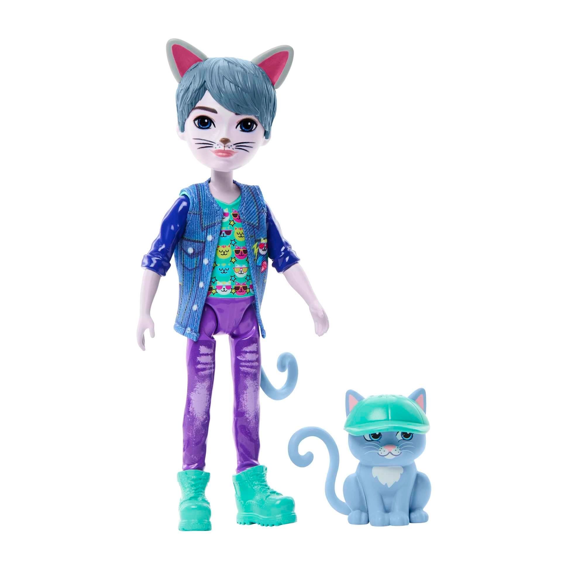 Mattel Cole Cat Doll - 15cm with Claw Ages 4+