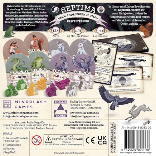 Septima: Connoisseur Games - Animal Theme (German)