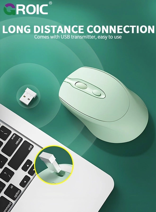LED Slim Silent Mouse - Wireless