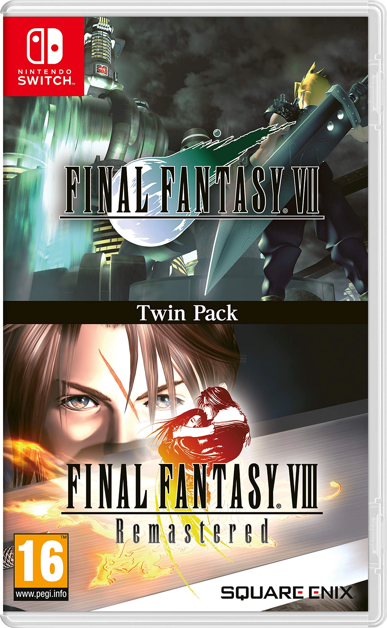 Square Enix Final Fantasy VII + Final Fantasy VIII Remastered - Nintendo Switch