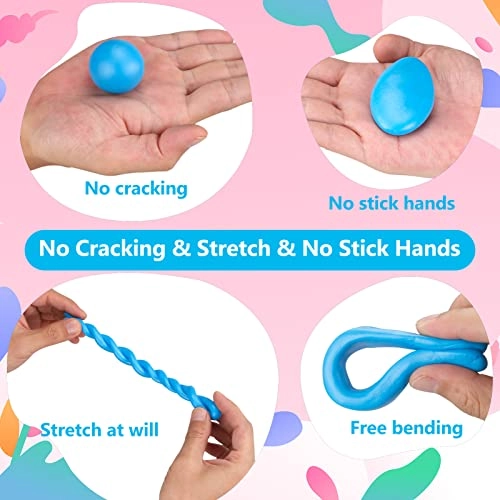 Polymer Clay Starter kit - Non-toxic 1.27 Kg 50pcs.