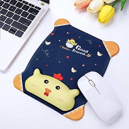 Cloth Office Mouse Pad - 21.5x17.5 cm