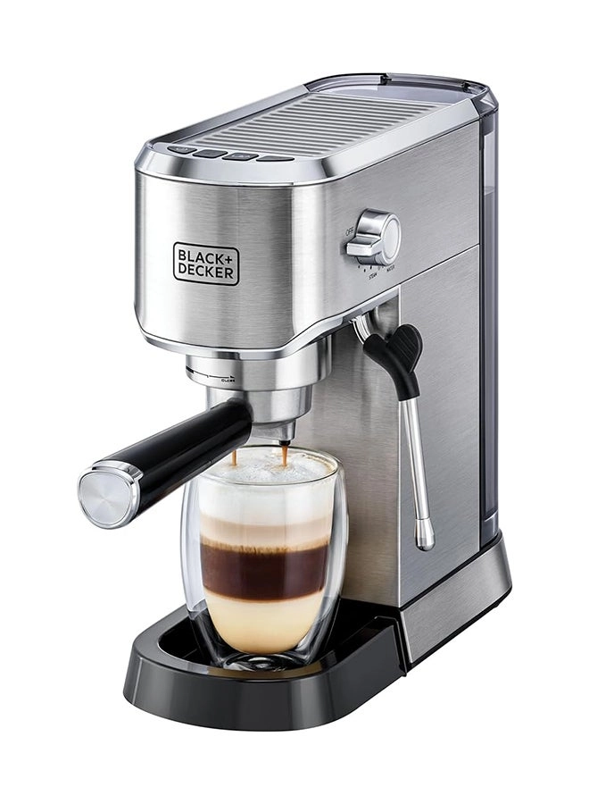 Espresso Coffee Machine & Milk ECM150