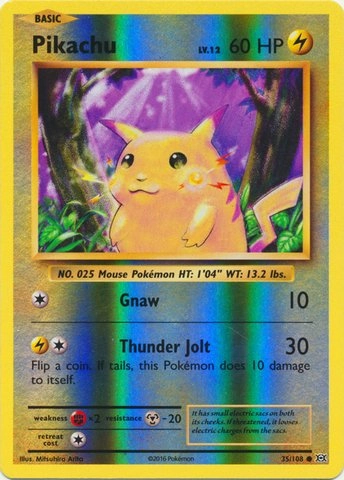 Pokémon Pikachu 35/108 - XY Evolutions