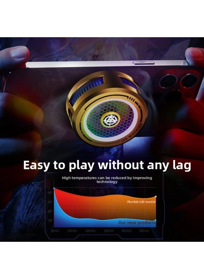 AL19 - Icing Semiconductor Mobile Phone Radiator Magnetic Back Clip