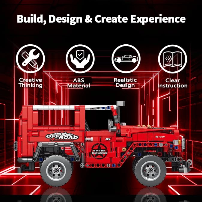 Pull-back Technic Car Building Set (8602)