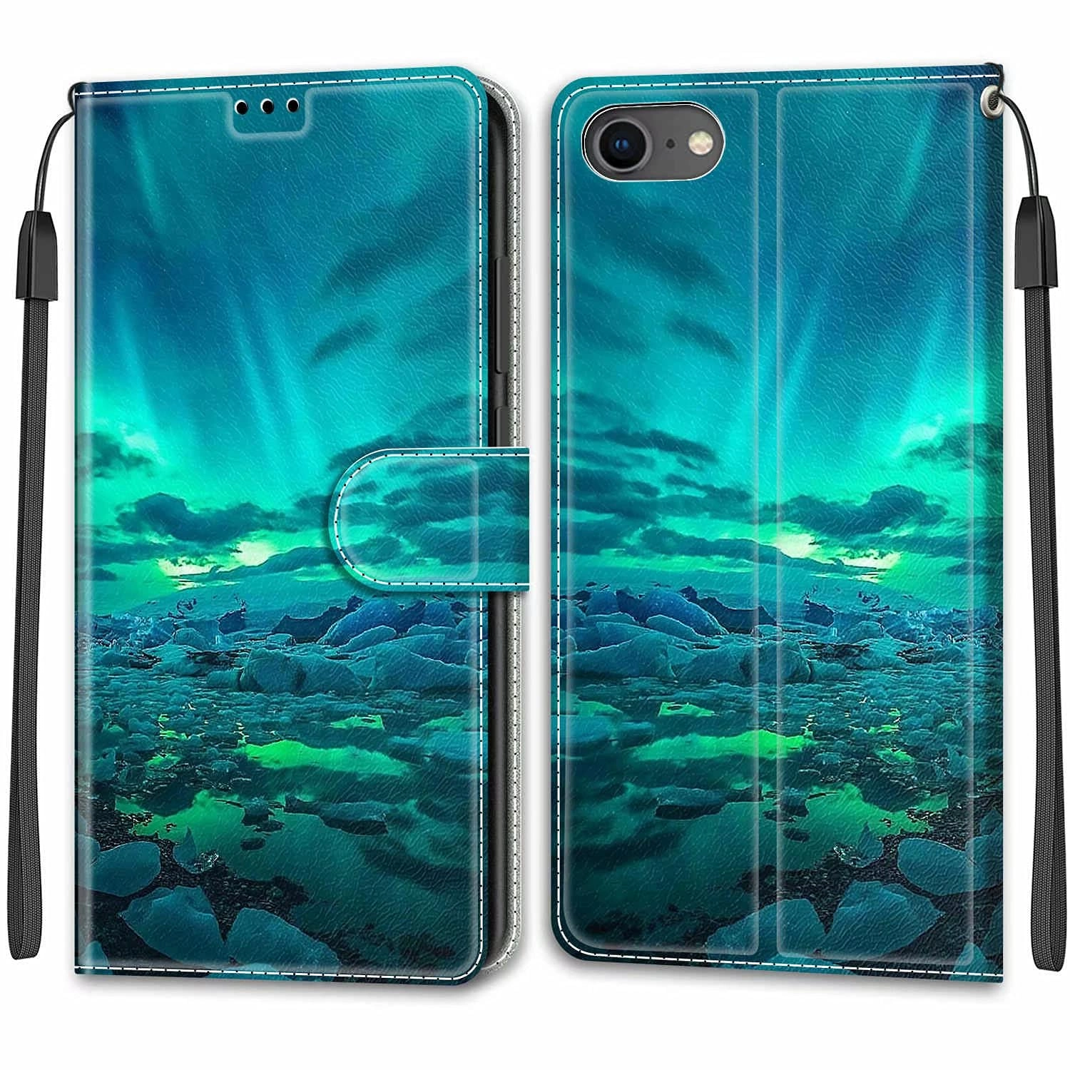 Nadoli Wallet Case Folio for iPhone 6S/6 4.7" - PU Leather + Tpu