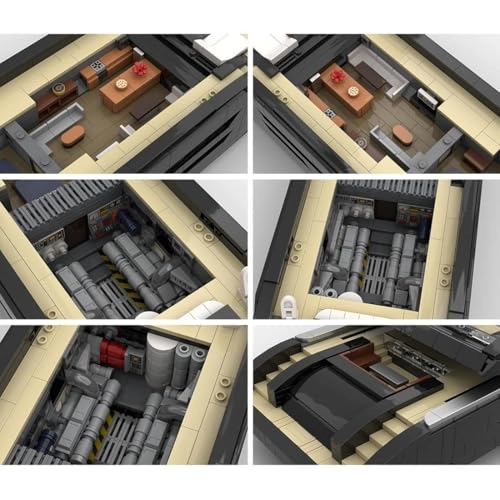 Yacht Construction Kit - 1:80 Plastic DIY Assembly Puzzle Toy