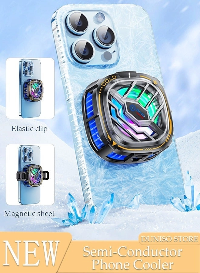 DUNISO DU4502 - Magnetic Phone Cooler Fits iPhone & Android