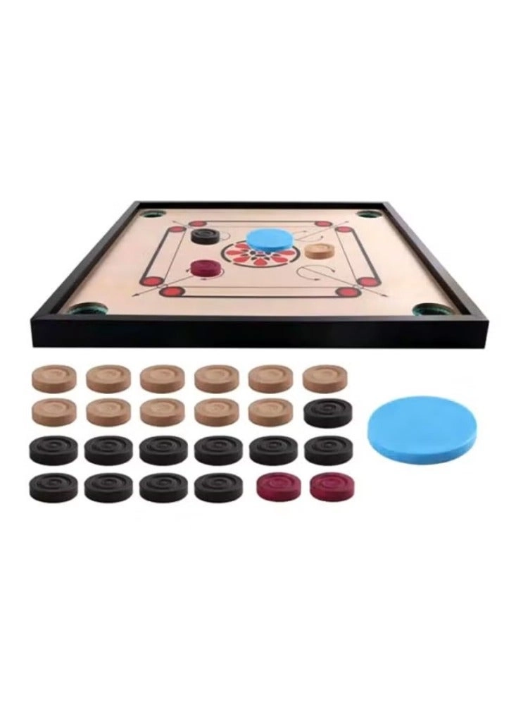 Rongfa Carrom Board - Multicolour + Coins - 25 x Coins