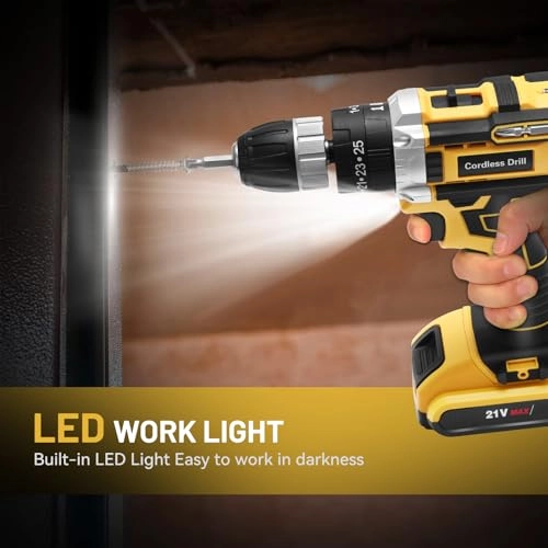 Cordless Screwdriver Set - 1500 Milliamp Hours