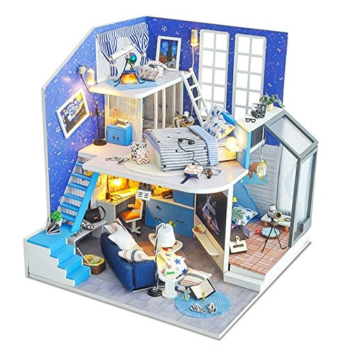 Miniature House - 3D Wooden DIY LED