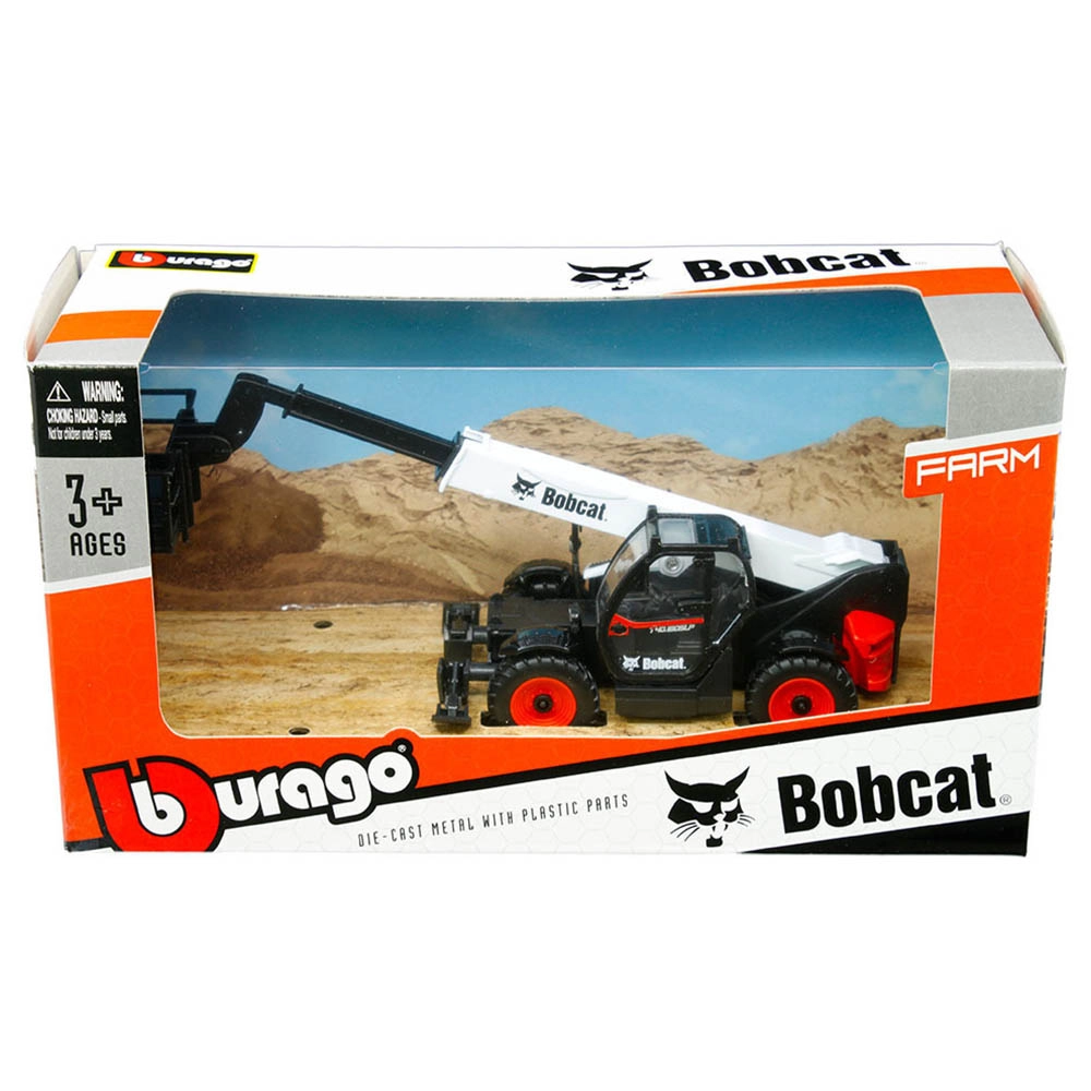 Bobcat T40.180SLP Telehandler With Man Platform Model Kit (HGT-18-32088) - 1:50