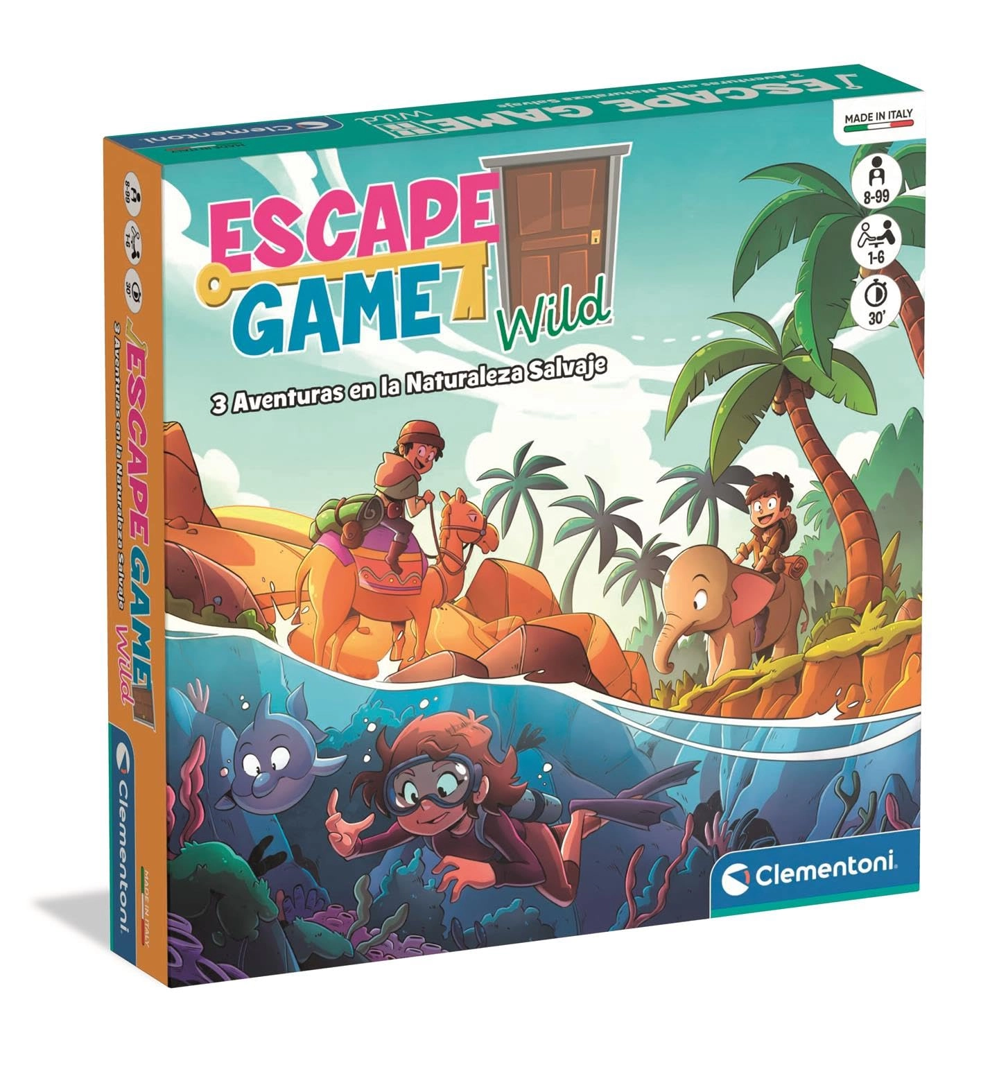 Clementoni Escape Game Wild Puzzle (55636)