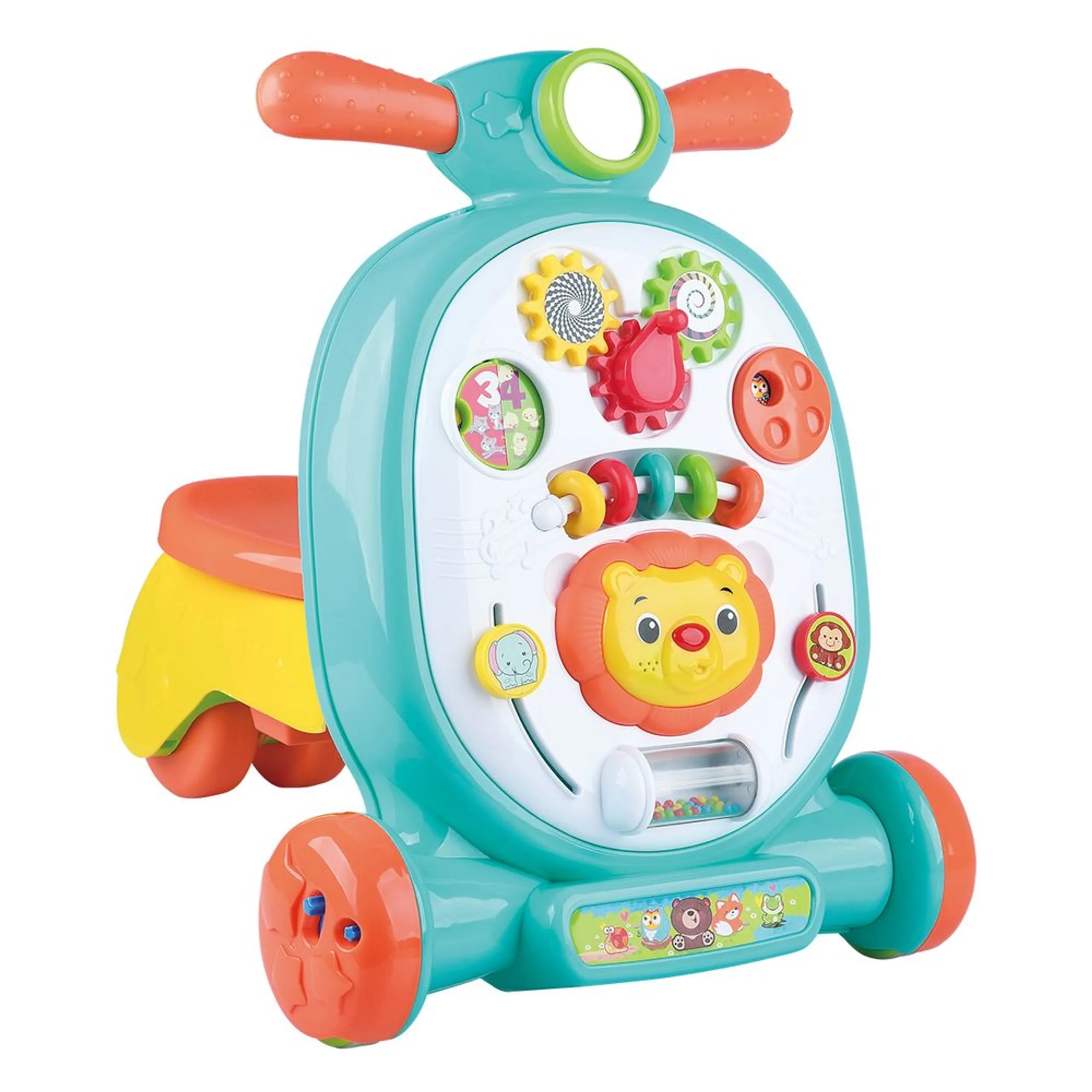 Ride & Learn Walker - 2-in-1 Convertible Light-up