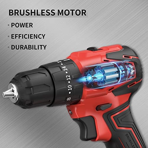 Brushless Cordless Drill - 20V 442 In-lbs