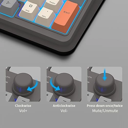 Wired Gaming Keyboard - Compact 94 Keys Wired