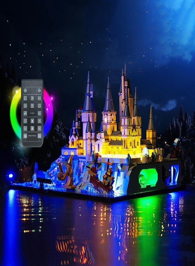 LED Lighting - Compatible with Lego Hogwarts Castle and Grounds 76419 Light Kit New RC Version