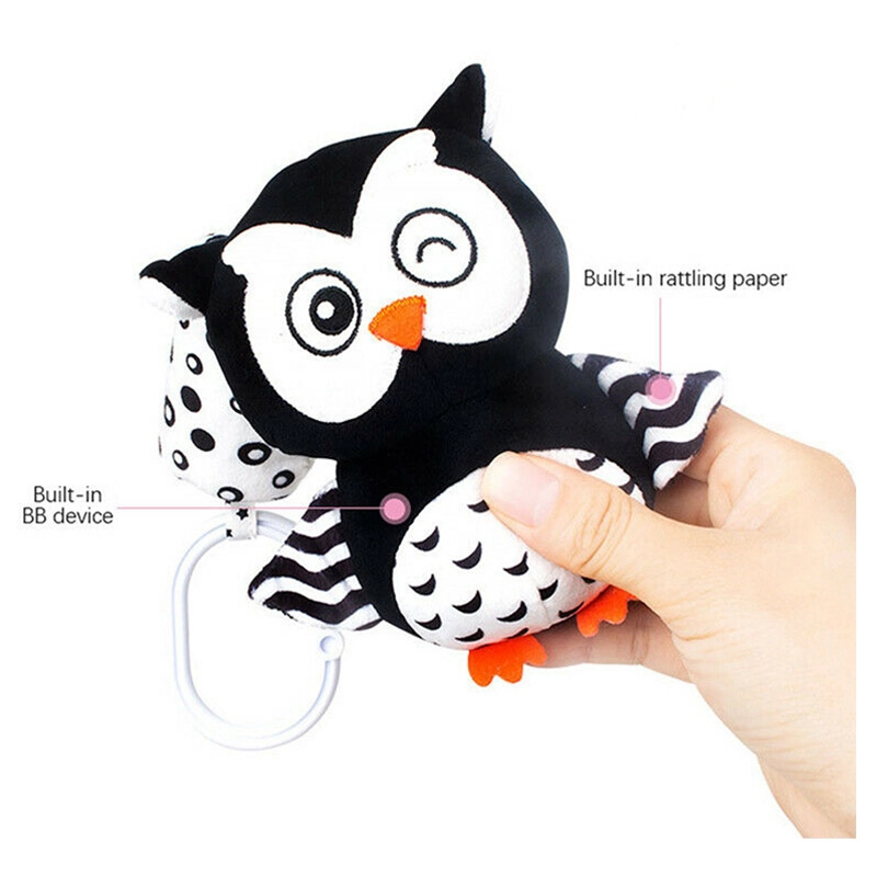 Baby Stroller Plush Hanging Mobile Rattle Toy - Suitable for 3 months and above