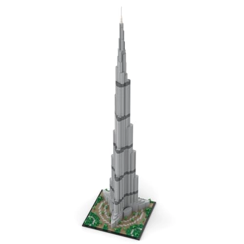 The Burj Khalifa - Architecture 3391 pcs