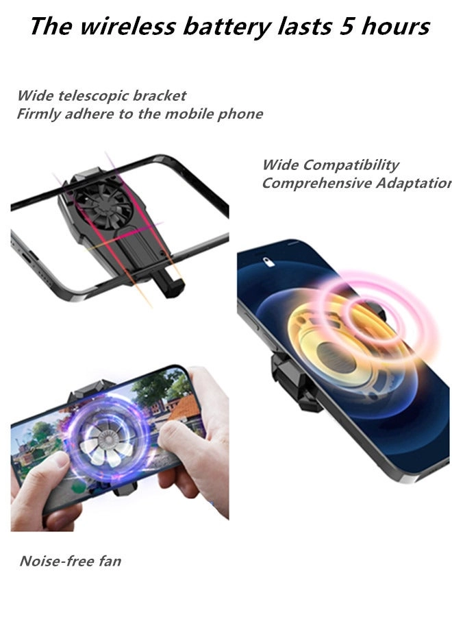 Mobile Phone Cooler - 3 Speeds RGB