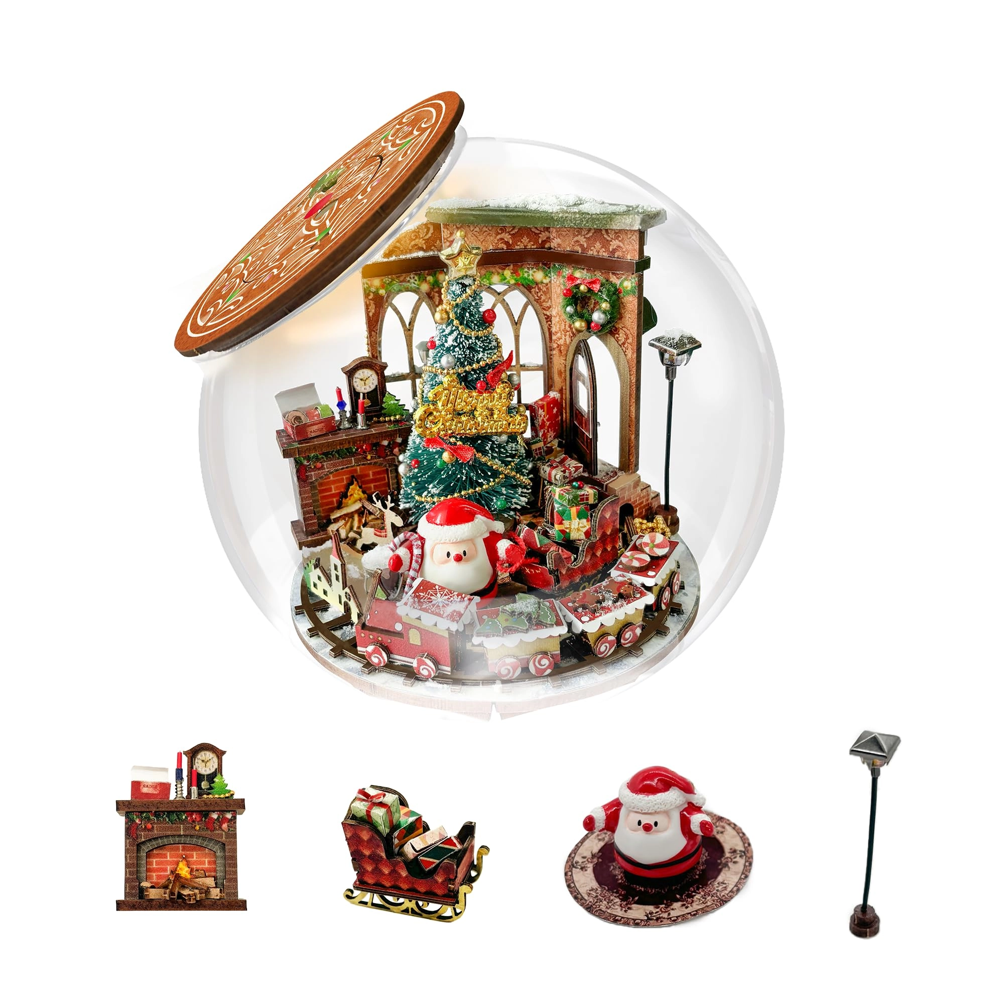 Book Nook Kit - LED Light 3D Wooden Puzzles