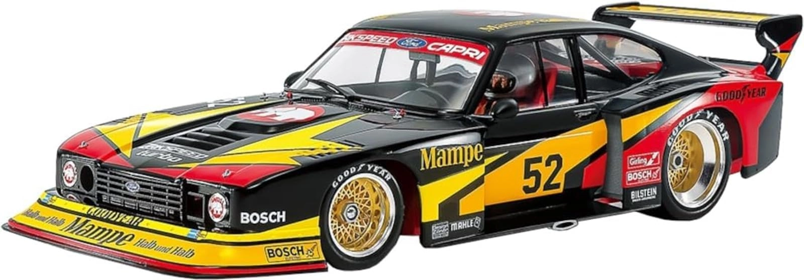 Tamiya 1978 Ford Zakspeed Capri Turbo Model Kit (24376) - 1:24