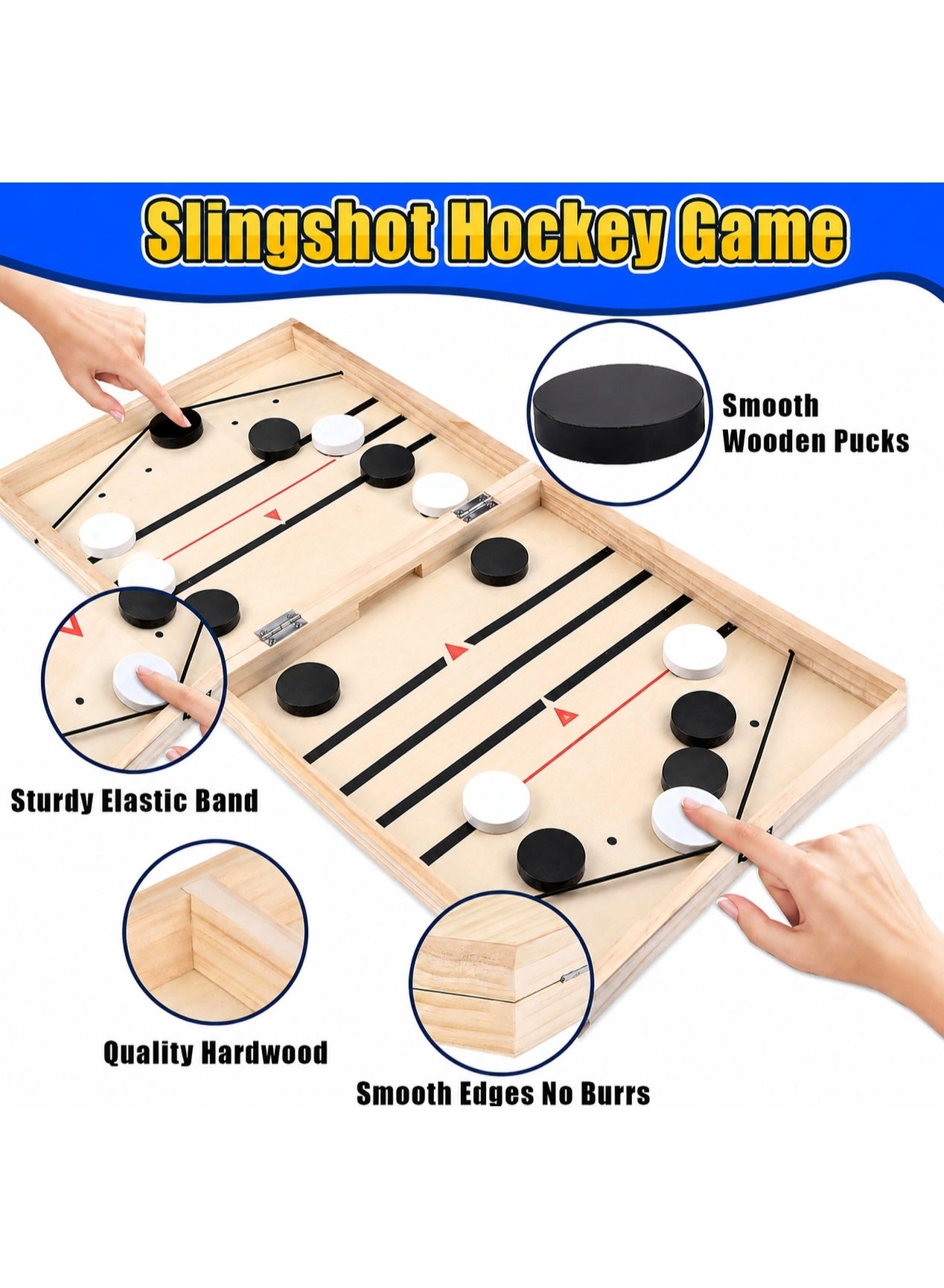Sling Puck Game - English 3+ Years