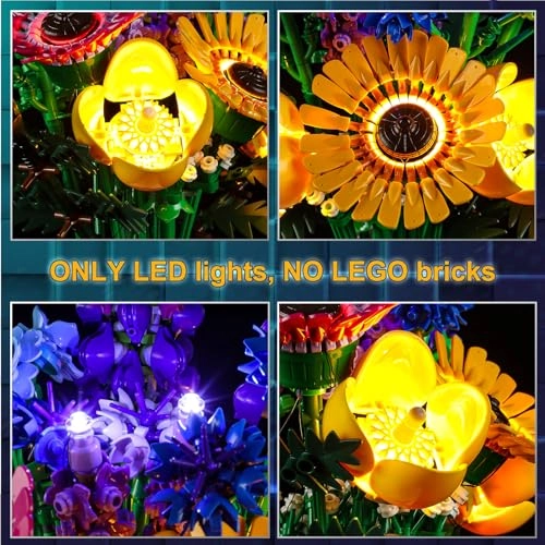 led light for lego 10313