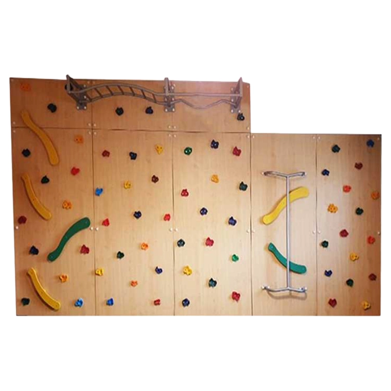 MOONKIDS Climbing Wall - Monkey Bars Fireman Pole 560 x 50 x 300 cm