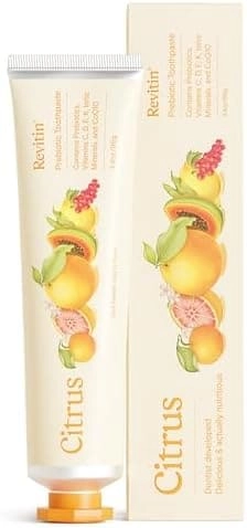 Revitin Natural Prebiotic Oral Therapy Citrus Toothpaste Adult
