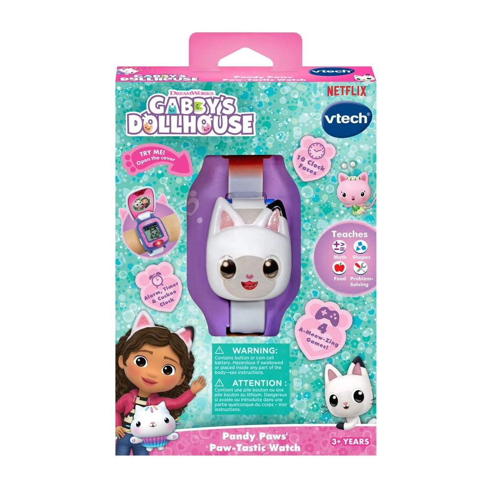 Gabby's Dollhouse Pandy Paws' Paw Tastic Watch - Suitable for 3 years and above
