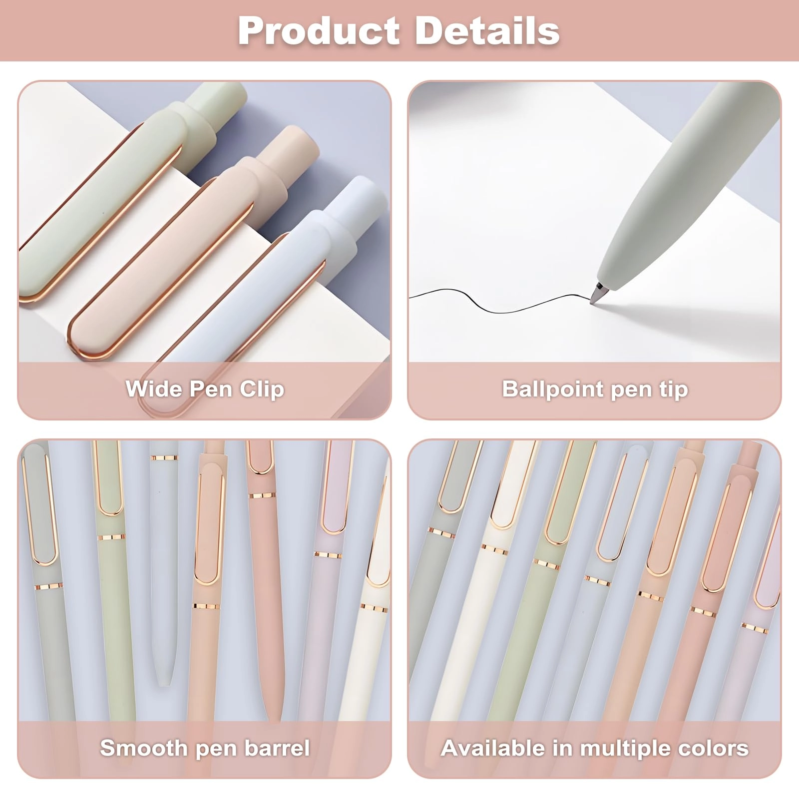 Gel Pens - 7PCS 0.5mm
