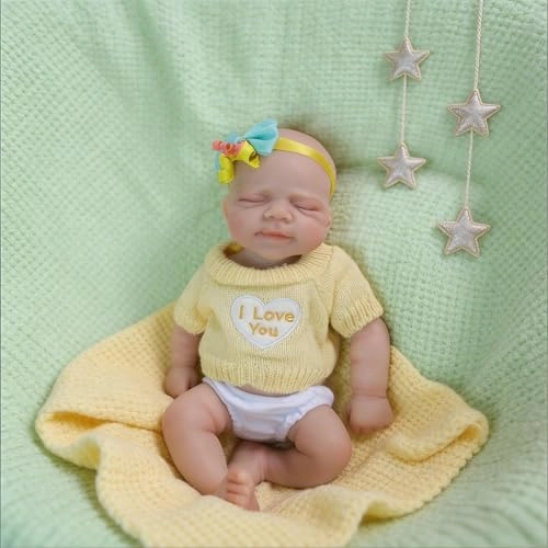 Pascale Reborn Baby Doll - 12 inch Silicone Ages 3+