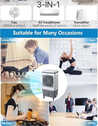 Home Air cooler - 6000 Microliters Per Minute 20L