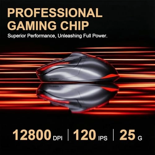 Tri-Mode Wireless Gaming Mouse - 2.4G/Bluetooth/USB-C