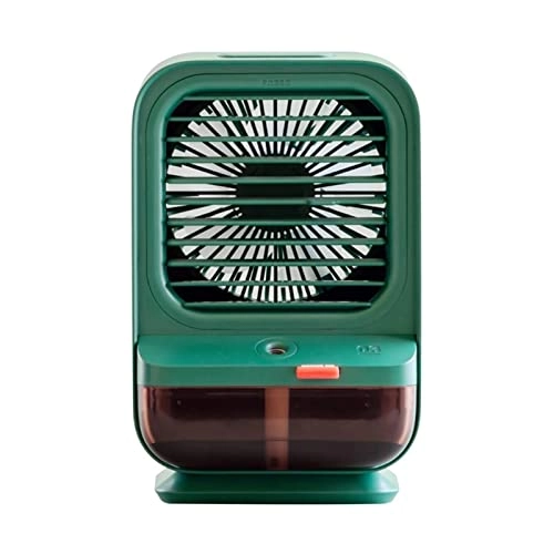 Portable Handheld Cooling Air Conditioner Fan - Dark blue 6-8 hours