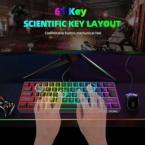 60% Wired Gaming Keyboard