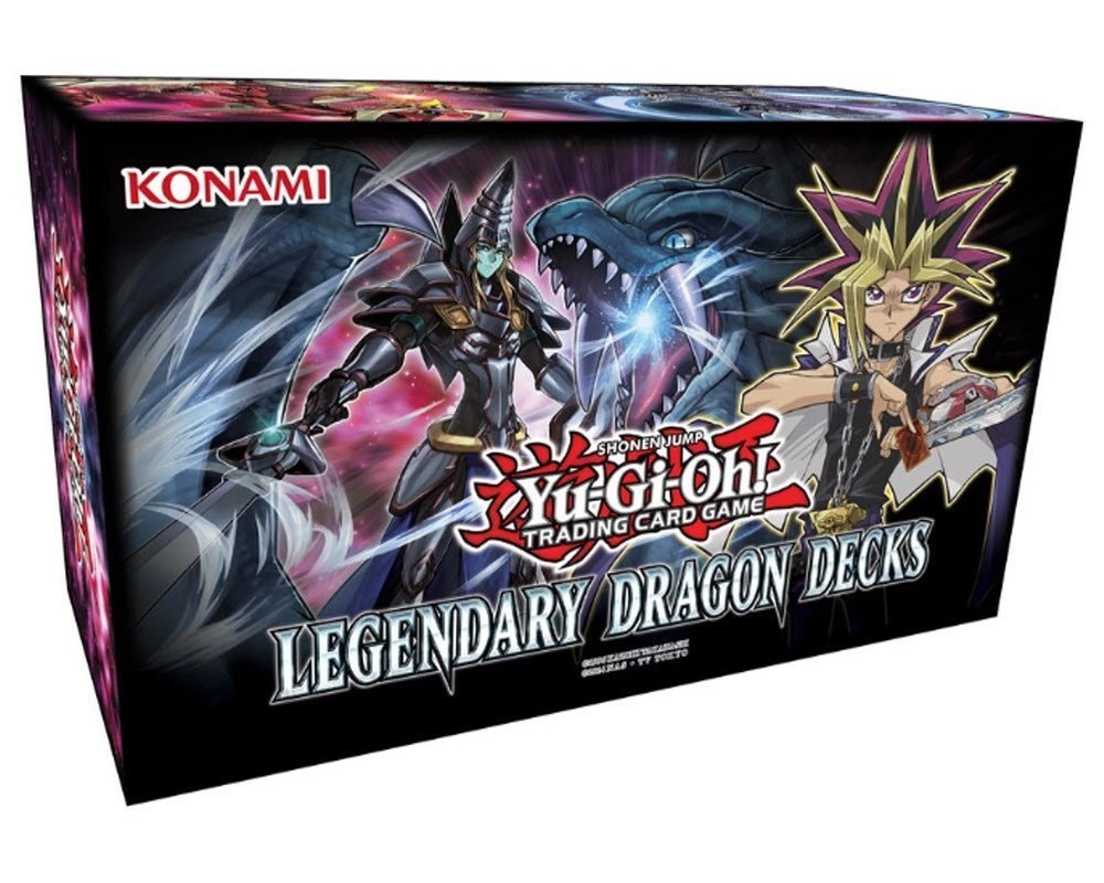 Konami Yugioh Legendary Dragon Decks - English 153pcs