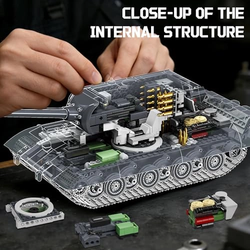 E-100 Heavy Tank Model Kit (97020) - 1:28